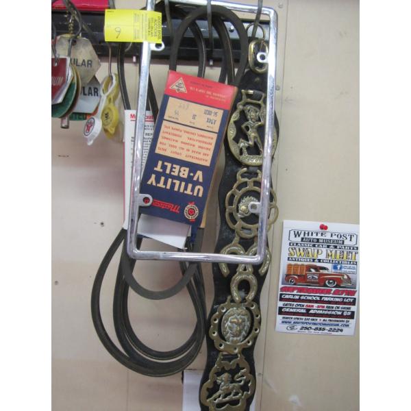 MISC. MARKER TAGS, BELTS, BRASS, STRAP, ETC.