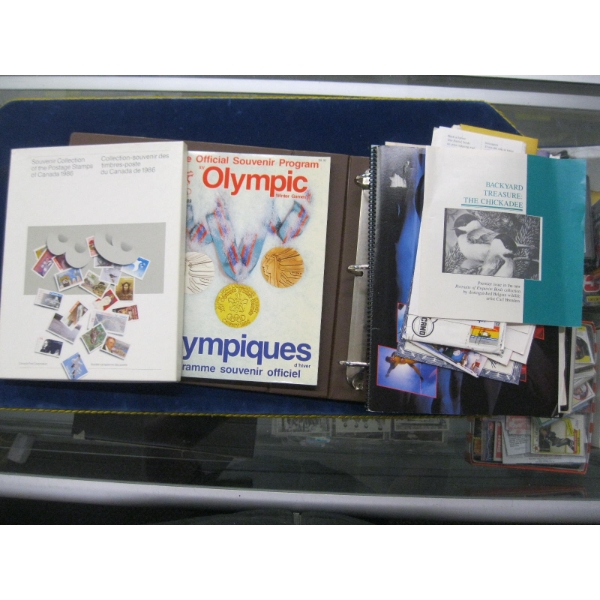 BINDER OF ASST. STAMPS