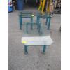 Image 3 : GLASS TOP COFFEE TABLE & 2 MATCHING END TABLES