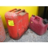 Image 2 : 2 METAL FUEL CANS & A PLASTIC FUEL CAN