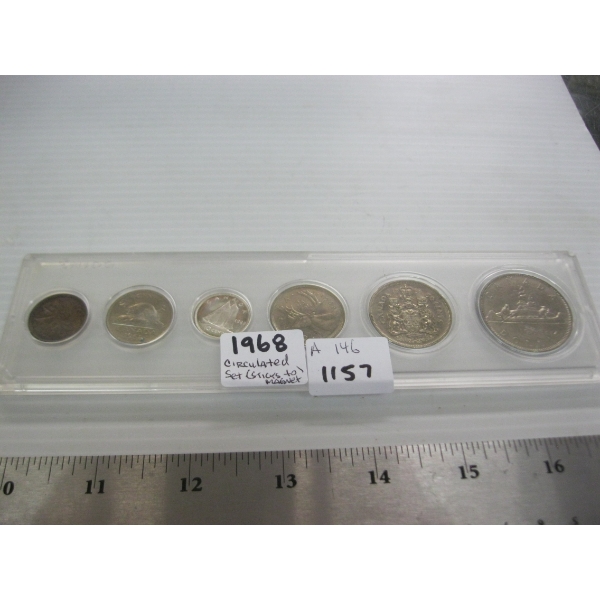 1968 CIRCULATED CDN COIN SET