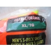 Image 2 : XL MEN'S 3 PACK SHORT SLEEVE REFLECTIVE SHIRTS