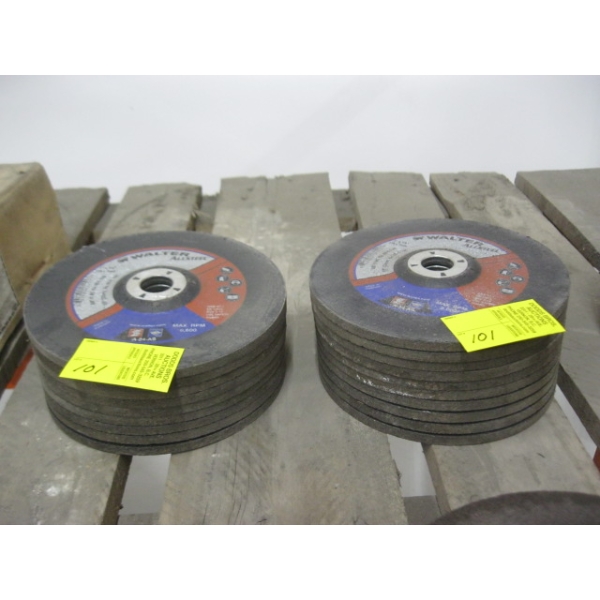 WALTER GRINDING DISCS - 7"X1/4"