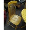 Image 7 : SOLID WOOD DINING TABLE W/4 WOODEN CHAIRS & 2 LEAVES