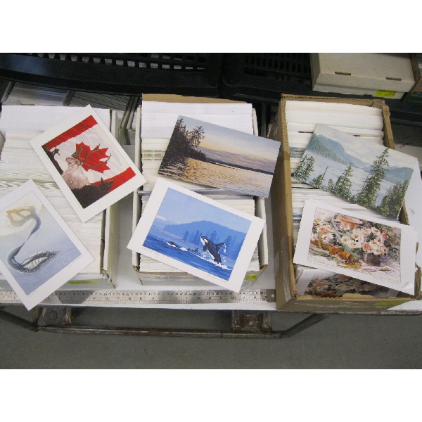 3 BOXES OF NEW GREETING CARDS