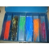 Image 2 : 7 STORAGE BOXES W/ASST. CONTENTS - COTTER PINS SHRINK TUBE, ETC.