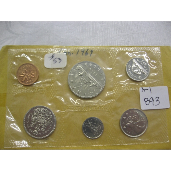 1969 COIN SET