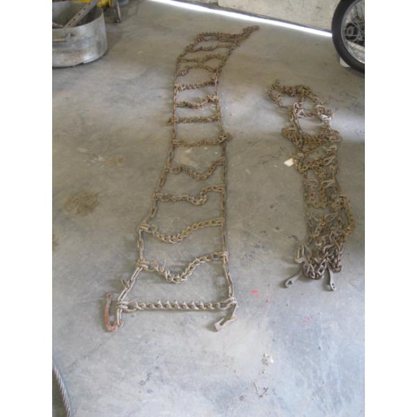 PR OF TRIPLE TIRE CHAINS