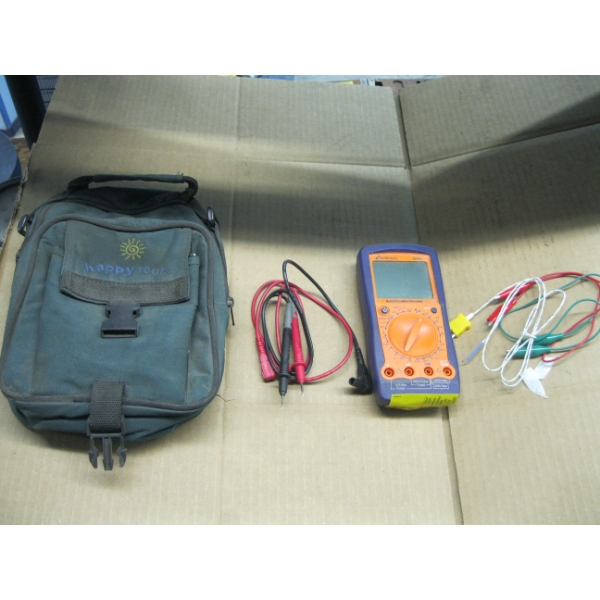 ACTRON AUTO TROUBLESHOOTER METER W/BAG & ACCESS.