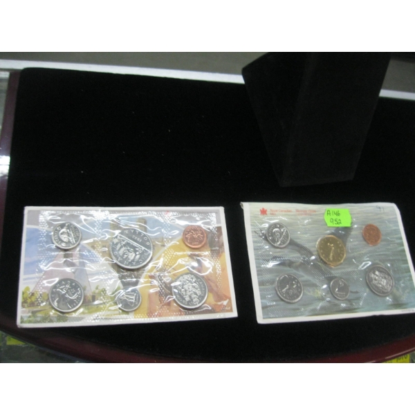 1983 & 1991 SPECIMEN SETS (NOT SILVER)