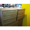 Image 1 : 2 OAK 2 DRAWER NIGHTSTANDS