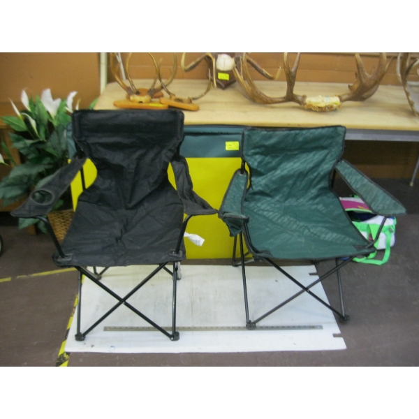 2 FOLDING CAMP CHAIRS