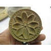 Image 4 : 2 WOODEN STAMPS & 2 WOODEN BUTTER PLATES