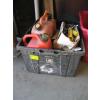Image 5 : BIN OF MISC. FUEL CANS, WINDSHIELD WIPER BLADES, ETC.