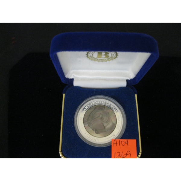 1961-1997 DIANA, PRINCESS OF WALES $1 CROWN COIN