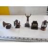 Image 4 : MISC. IRON PENCIL SHARPENERS, PLATES, ETC.