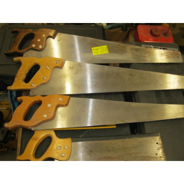 4 HANDSAWS