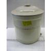 Image 1 : METAL BANDED CROCK W/LID