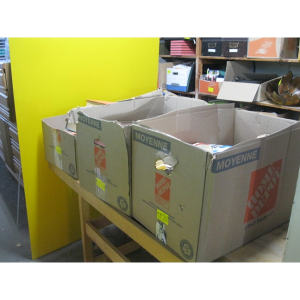 3 BOXES OF ASST. BOOKS