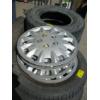 Image 2 : 4 195/65R15 JETTA TIRES 5 BOLT RIMS W/HUBCAPS