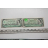 Image 1 : 2 1967 $1 CDN BILLS