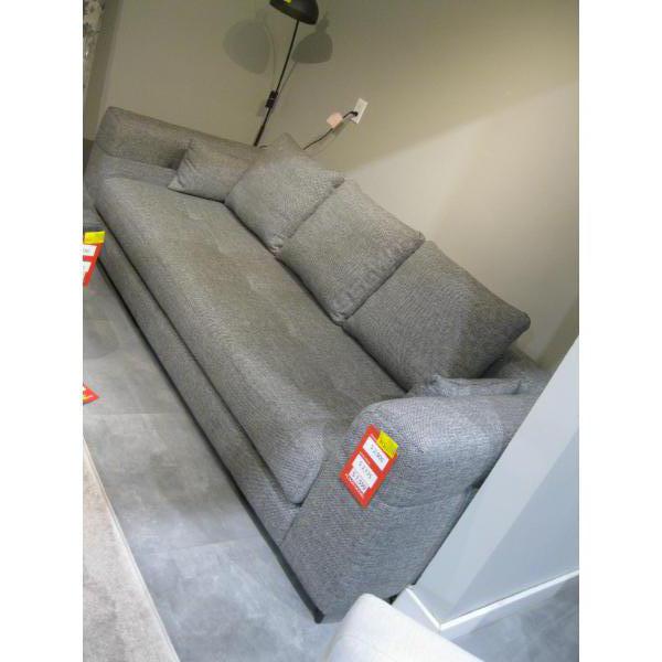 GREY SOFA W/CUSHIONS