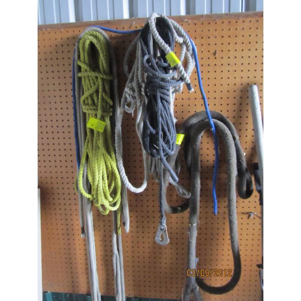 HEAVY DUTY TOW ROPE & SMALLER ROPES