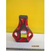 Image 1 : WEST GERMAN ROTH 312 RED GUITAR MCM VASE