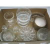 Image 2 : 2 FLATS OF CANNISTERS & GLASS DISHWARE