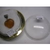 Image 2 : STERLING .925 SILVER LG. HEART AMBER PENDANT IN CASE