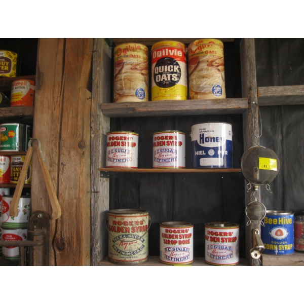 ROGERS GOLDEN SYRUP QUICK OATS CONTAINERS