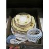 Image 1 : SM. HOBNAIL BOWL & A LOT OF ASST. ROYAL WINTON CHINA, PORCELAIN FIGURINE, ETC.