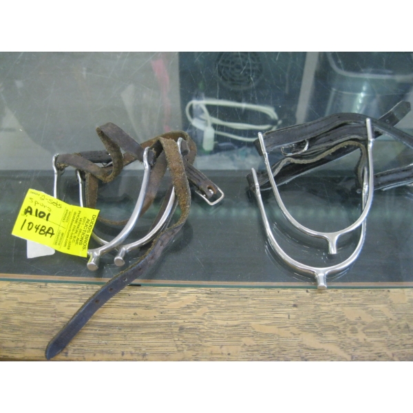 2 SETS OF SPURS