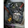 Image 2 : BOX OF MISC. FIRST AID KIT, WELDING HELMET, ETC.