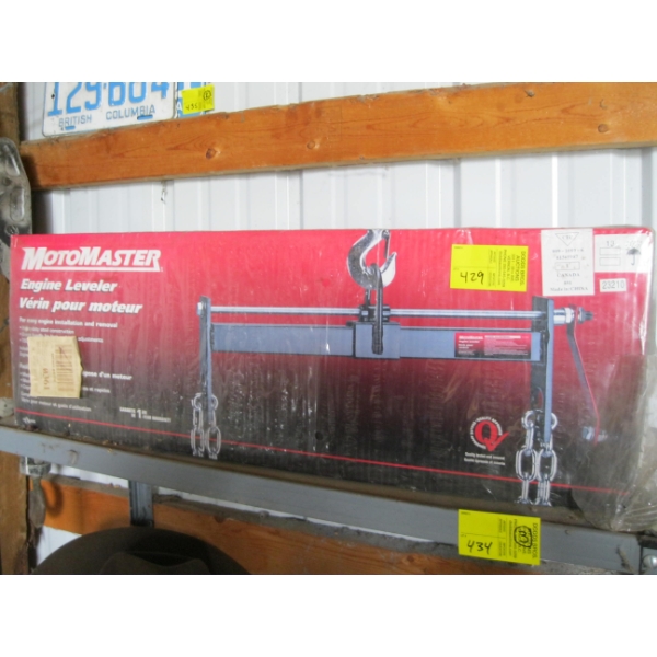 NEW MOTOMASTER ENGINE LEVELER