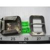 Image 3 : 2 STERLING STAMPED NAVAJO BELT BUCKLES