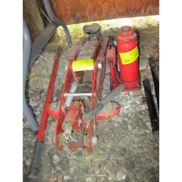 HYDRAULIC FLOOR JACK & HYDRAULIC BOTTLE JACK