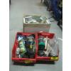 Image 1 : 3 SM. CONTAINERS OF MISC. LIGHT SENSORS, FISHING STRING, HOLE SAWS, ETC.