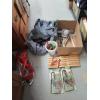 Image 1 : EXTENSION CORD, HANGING BRACKETS, PLANTER, ETC.