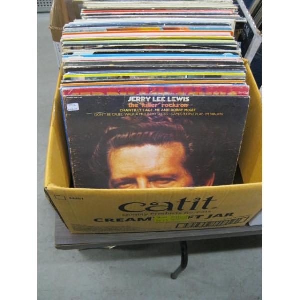 BOX OF COLLECTOR RECORDS