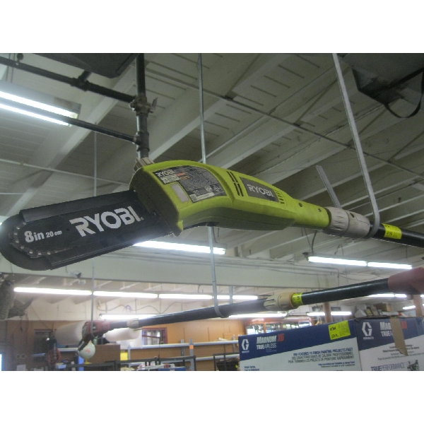 RYOBI EXTENDABLE HANDLE ELECTRIC PRUNING CHAINSAW