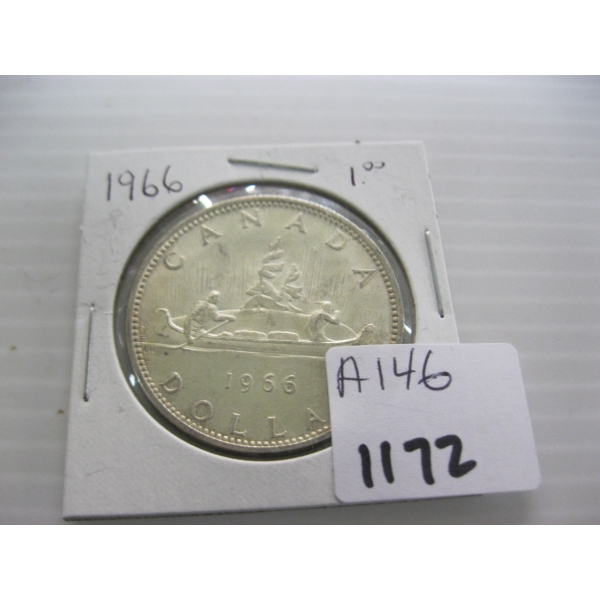 1966 CDN SILVER $1