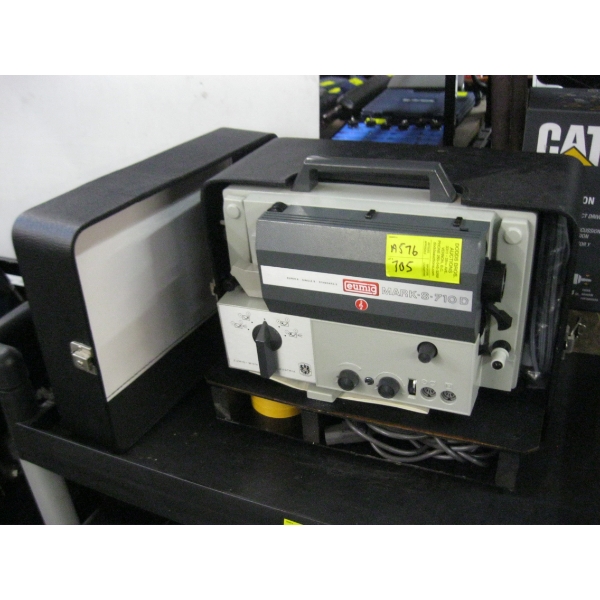 EUMIG MARK S 710D SUPER 8 MOVIE PROJECTOR W/ACCESS.