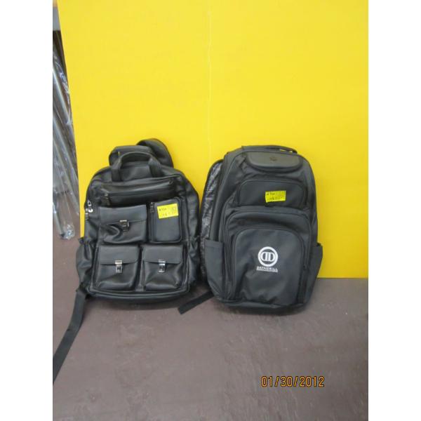 2 LEATHER BACKPACKS
