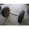 Image 1 : 2 TIRES & AXLE