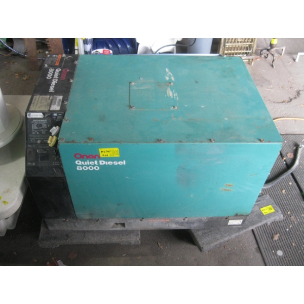 ONAN QUIET DIESEL POWERED 8000W GENERATOR