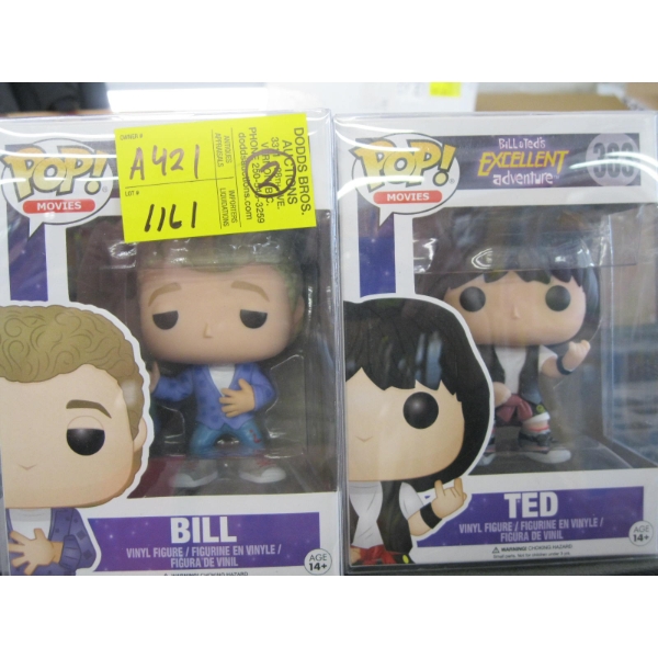 2 POP BOBBLE HEADS