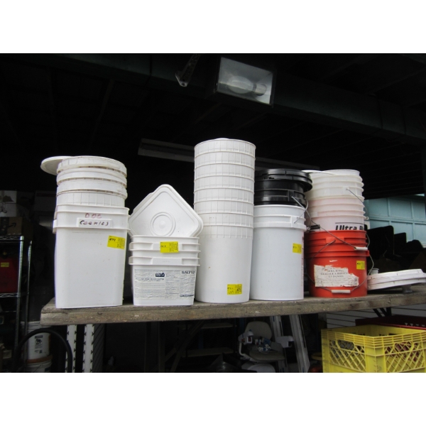 ASST. PLASTIC PAILS
