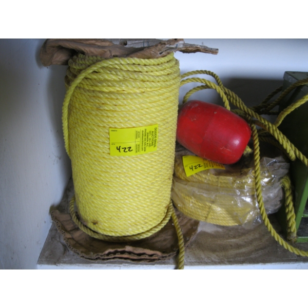 YELLOW NYLON ROPE
