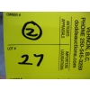Image 4 : 2 METAL STACKING RACKS/PALLETS W/2 SIDE PANELS